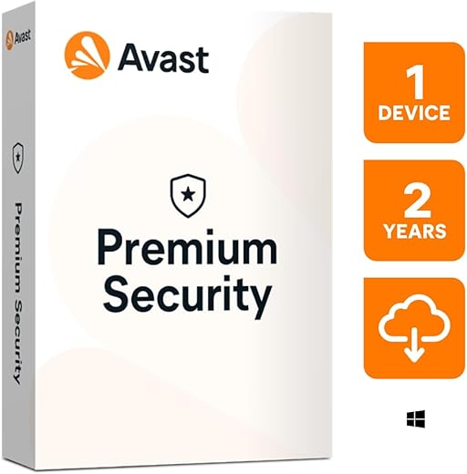 Avast Premium Security | 1 Device 2 Years | Windows PC | Total Protection against all internet threats | Email Delivery in 2 Hours.
