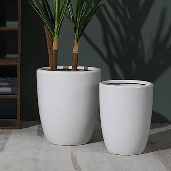 【美品】大型釉薬プランター　植木鉢　17号サイズ y24a-ab-l03-13e.jpg