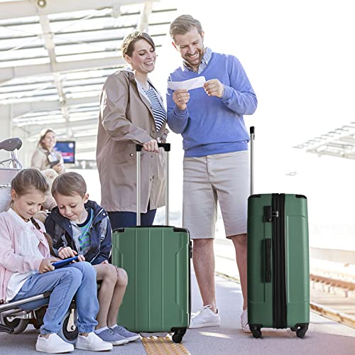 Merax Luggage Expandable Lightweight Spinner Suitcase With Corner Guards thumb #7
