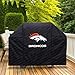 YouTheFan NFL Denver Broncos Heavy Duty Waterproof Grill Cover – UV Resistant, Durable Polyester BBQ Cover, Weatherproof for Outdoor Gas or Charcoal Grills, for Grills up to 5’ Wide