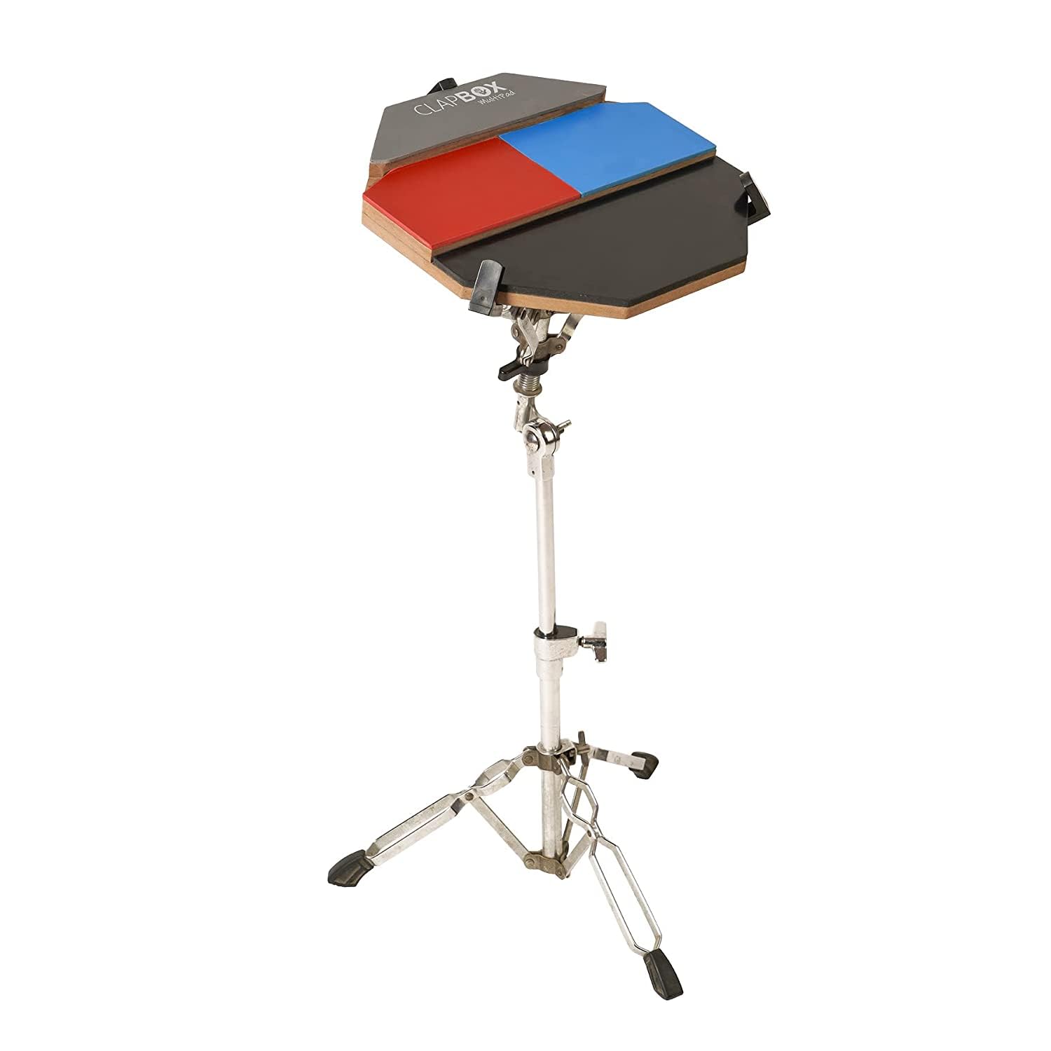 Clapbox Multipad Drum Practice Pad with Stand