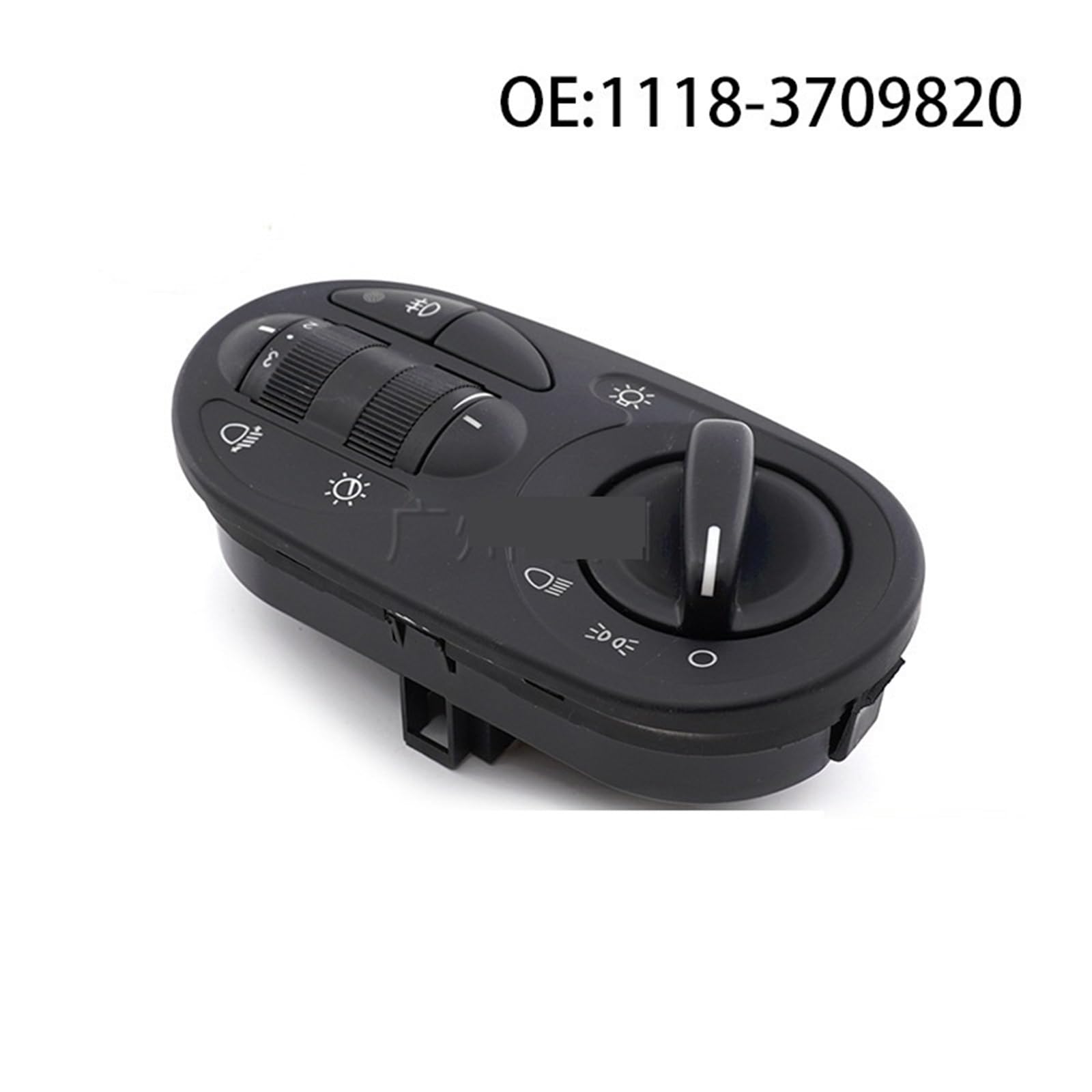 1118-3709820 Interruptor de ajuste de luz antiniebla de faros de automóvil Interruptor combinado de faros
