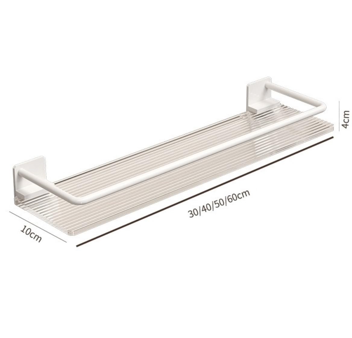 Mensola Bagno Scaffale Doccia Mensola per Doccia A Parete per, Organizer per, per La Cucina del Bagno di Casa sopra La Vasca(30 * 10 * 4cm)