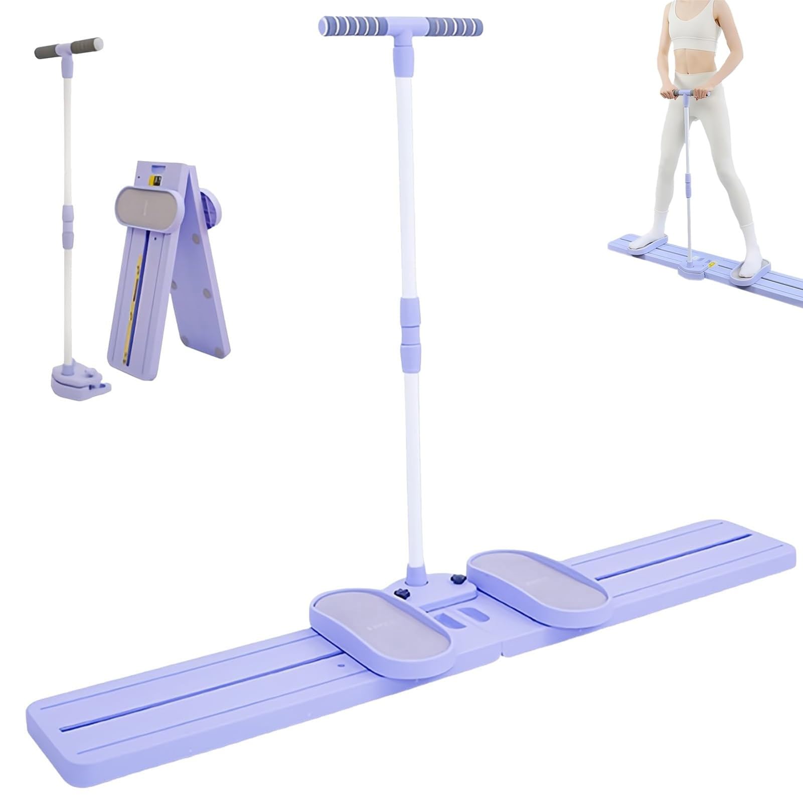 Machine à ski d'entraînement du plancher pelvien, machine d'entraînement de ski en intérieur, appareil d'entraînement de renforcement musculaire du plancher pelvien for femmes, machine à jambes, corps