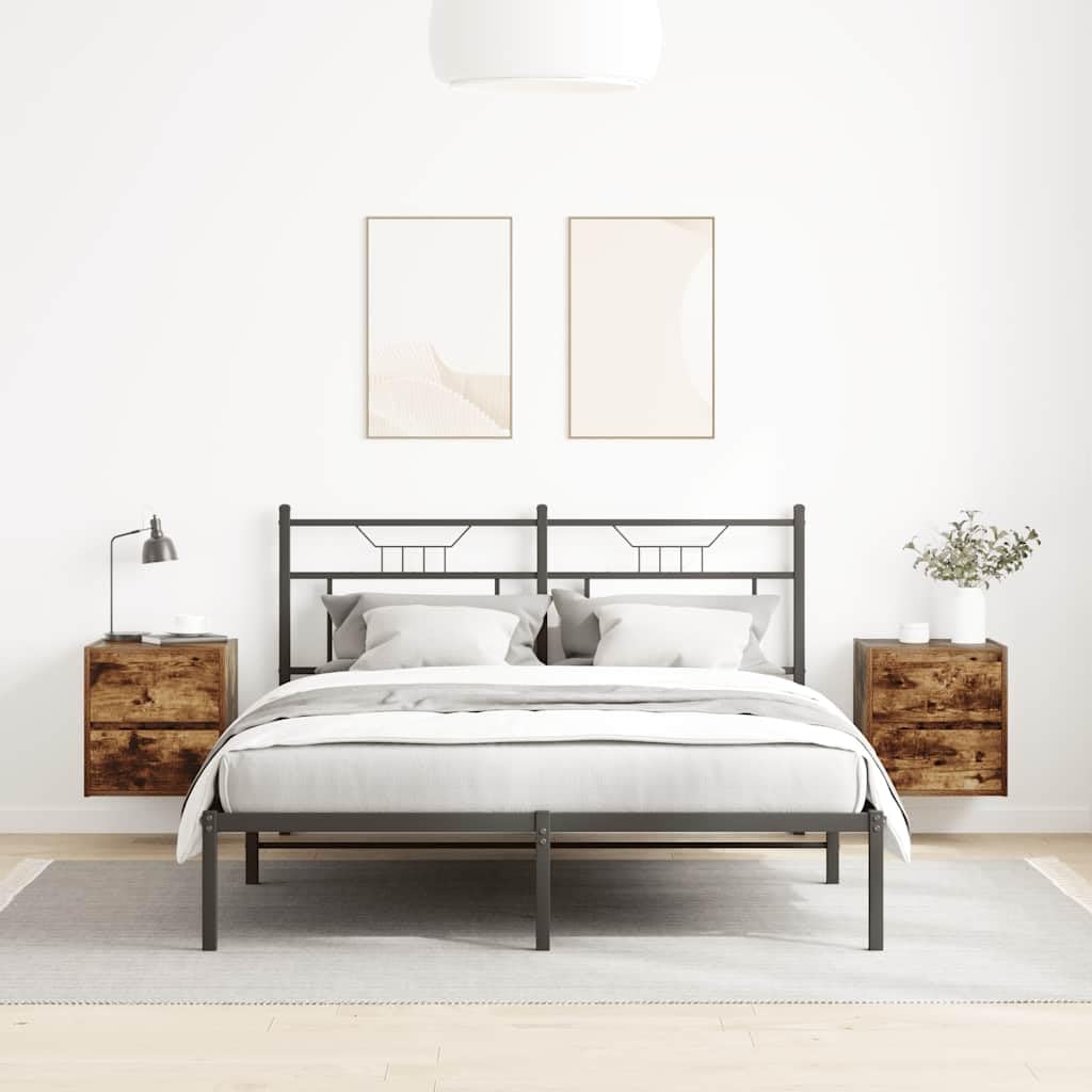 Wandmontierter Nachttisch aus Holzwerkstoff mit Stauraum, robuste Platte für Schlafzimmer, feuchtigkeitsbeständig und pflegeleicht, platzsparend