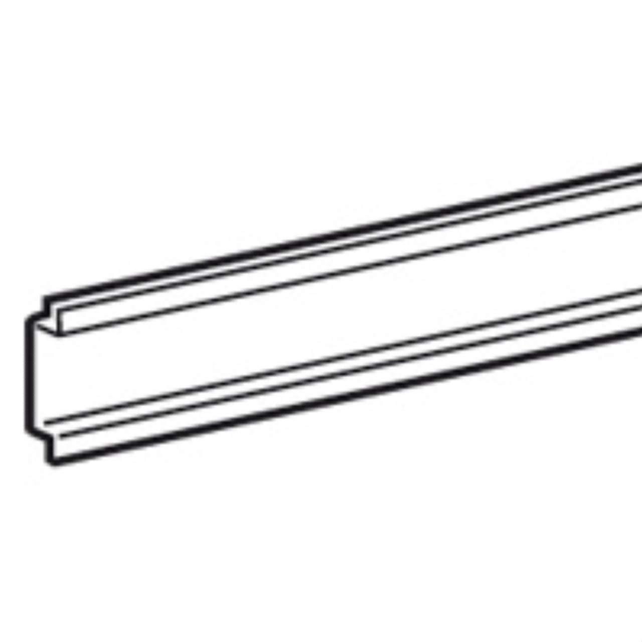 Rail universel 24 modules pour fixation sur montant fonctionnel 600mm