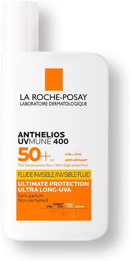 LA ROCHE-POSAY Anthelios UVmune 400 Fluid İnvisible SPF50+ Güneş Kremi 50 ml