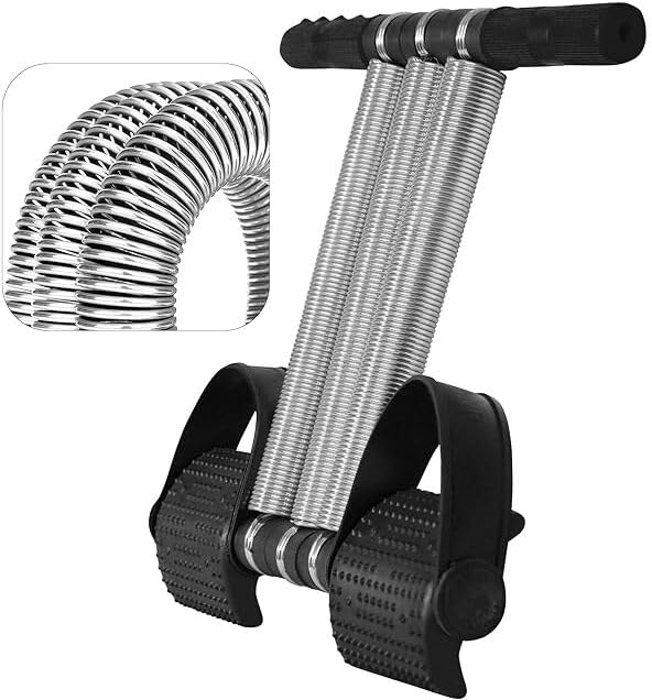 Quick Fit Fitness Slimming Equipment,Pull Rope Trippel Spring Tension Foot Pedal Situp for-image-45