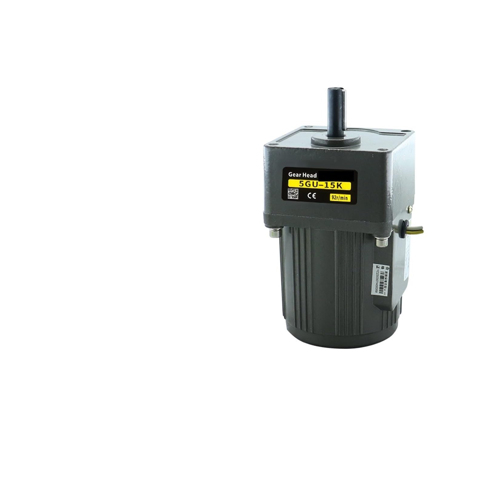 Moteur asynchrone monophasé 110V 40W 56 RPM avec arbre de 12mm 31K15GN-C