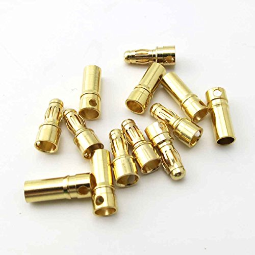 30 pares conector banana macho y hembra 3.5mm miniatura 3