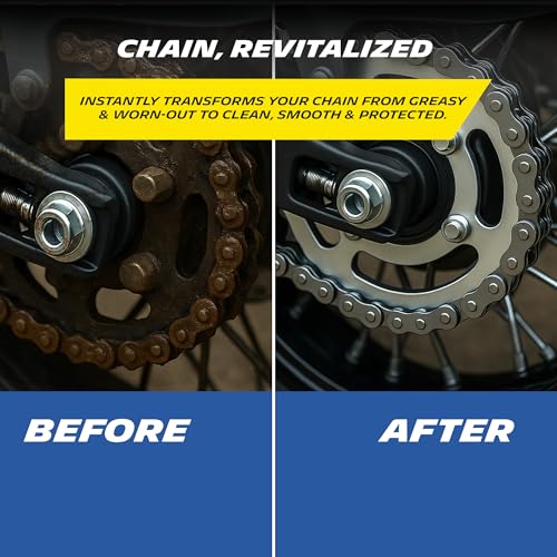 Image of MICHELIN Bike Chain Lube & Cleaner Combo (150ml X 2) | Long-Lasting Lubricant & Powerful Degreaser | Restores Smoothness, Reduces Wear & Enhances Performance | Safe on O /X /Z-Ring Chains