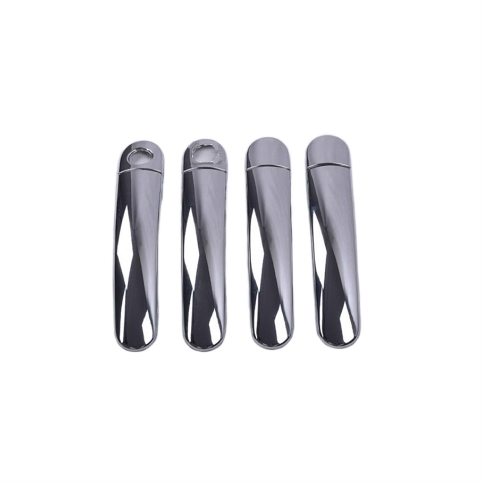 Drezzo 2 Keyholes 2 Car Exterior Door Handle For Skoda For Fabia For Octavia 2008-2013 Car Door Handle Covers(2 Keyholes 2)
