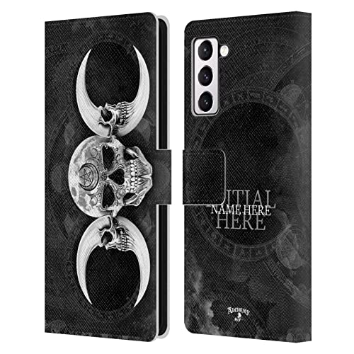 Coque personnalisée Lune Noire Galaxy S21+ style gothique chic