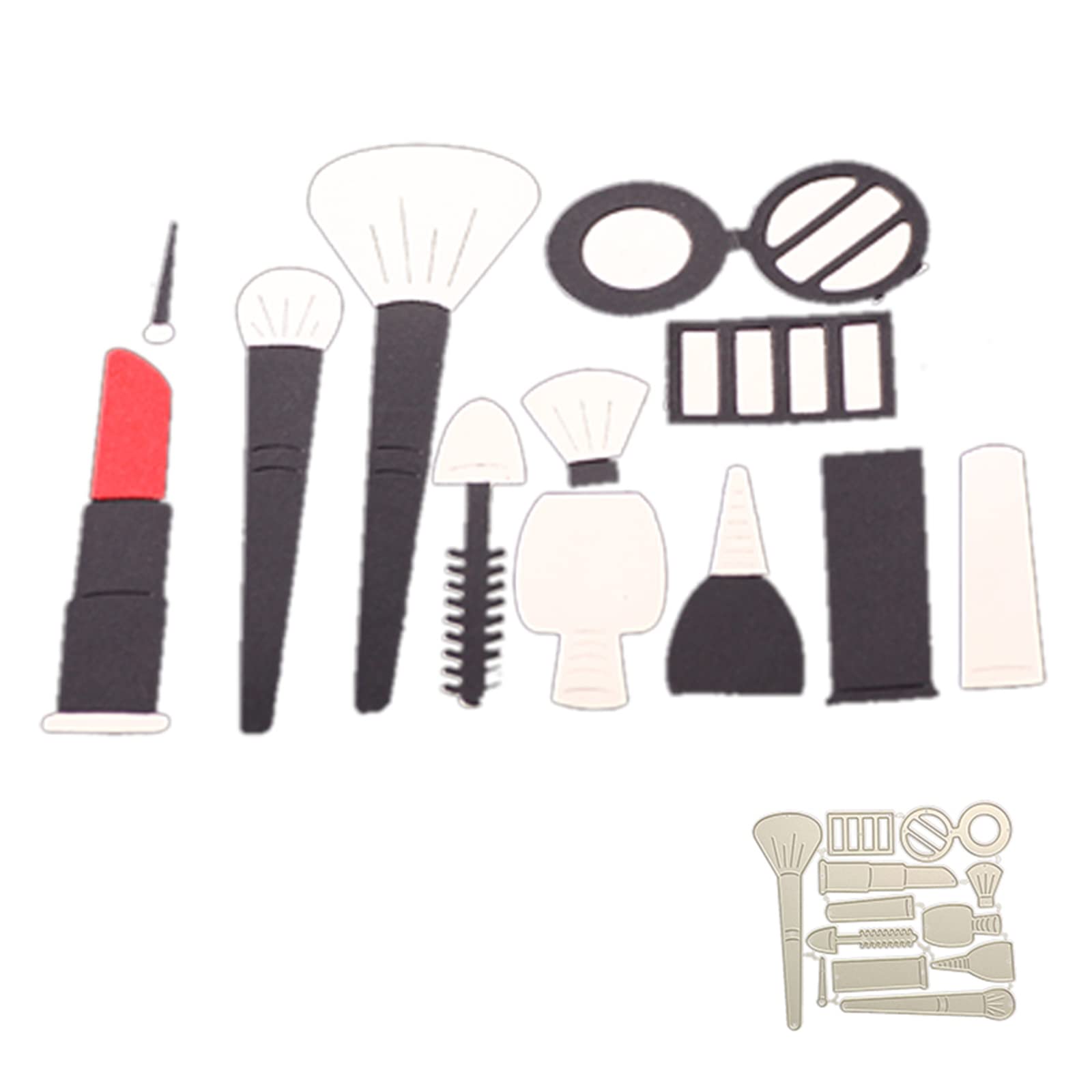 Fustella Sottile Rettangolare Irregolare Per Scrapbooking - 79,2x206,2 Mm - Acciaio Al Carbonio - Fai Da Te Biglietti E Goffratura