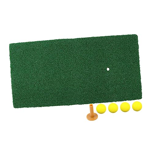 Generic Golfing Essential Practice Mat Grass Pad Portable for Indoor and Outdoor Training