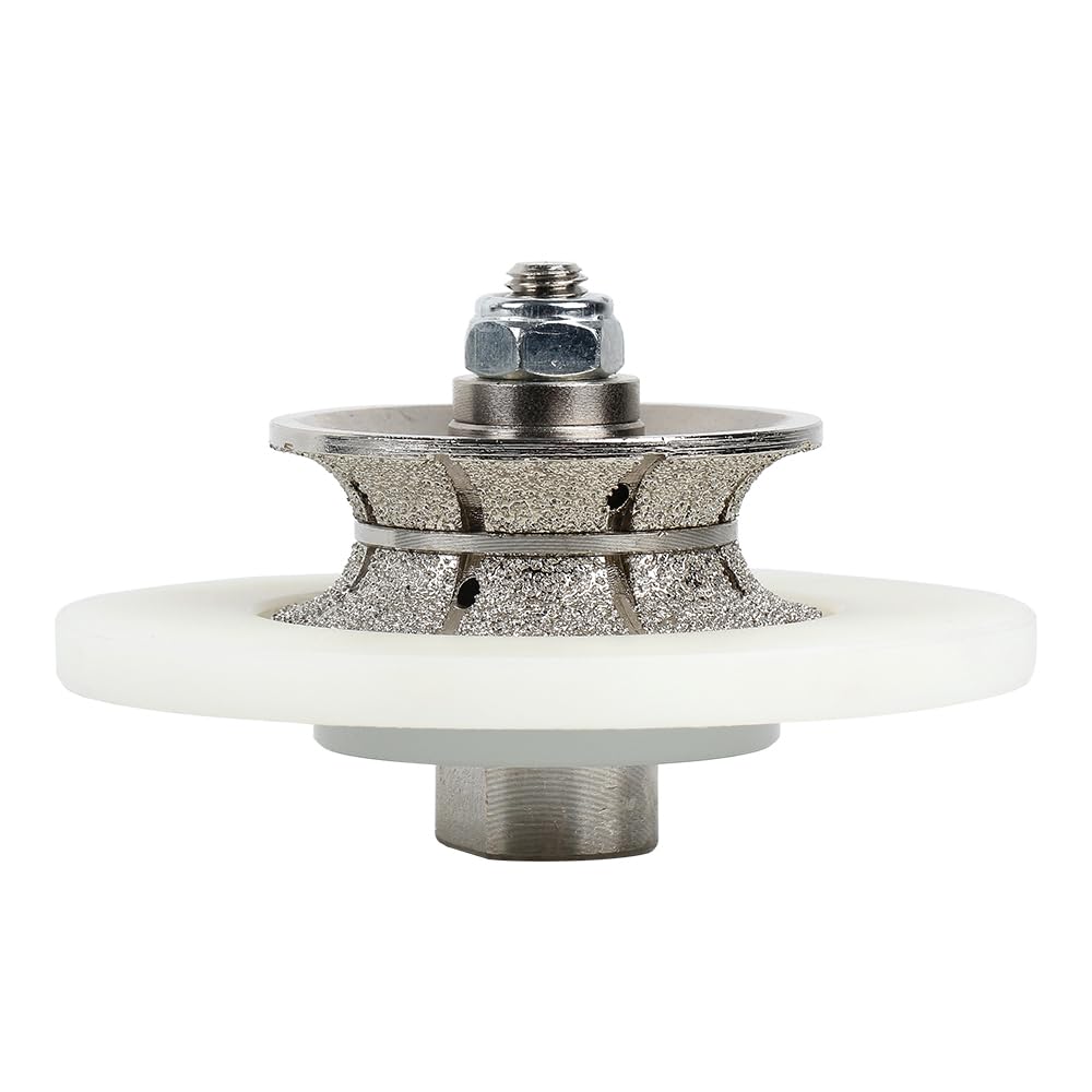 Raizi V Type 20mm Full Bullnose Diamond Hand Profile Router Bits para mármol granito porcelana cerámica azulejos