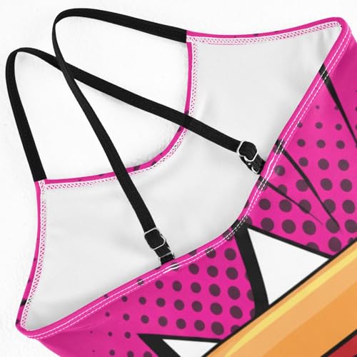 Art Hot Dog Swimsuit for Girls, Toddler One Piece Swimsuit Girl Sport Summer Beach Swimwear for 3 Years Old4