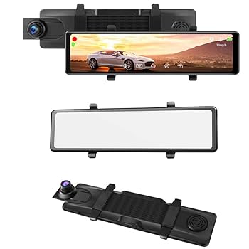 新品未使用 ストリーミング メディア分離式 ミラー型ドライブレコーダー 2024ドライブレコーダー 前後 2カメラ ミラー型 分離式 日本製