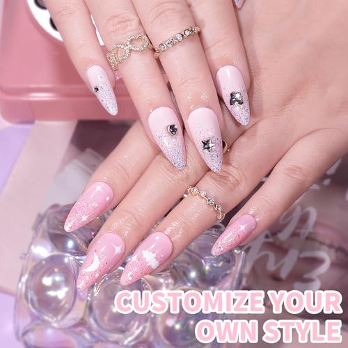 Set 9 esmaltes gel con brillo y top coat 7ML c/u miniatura 4