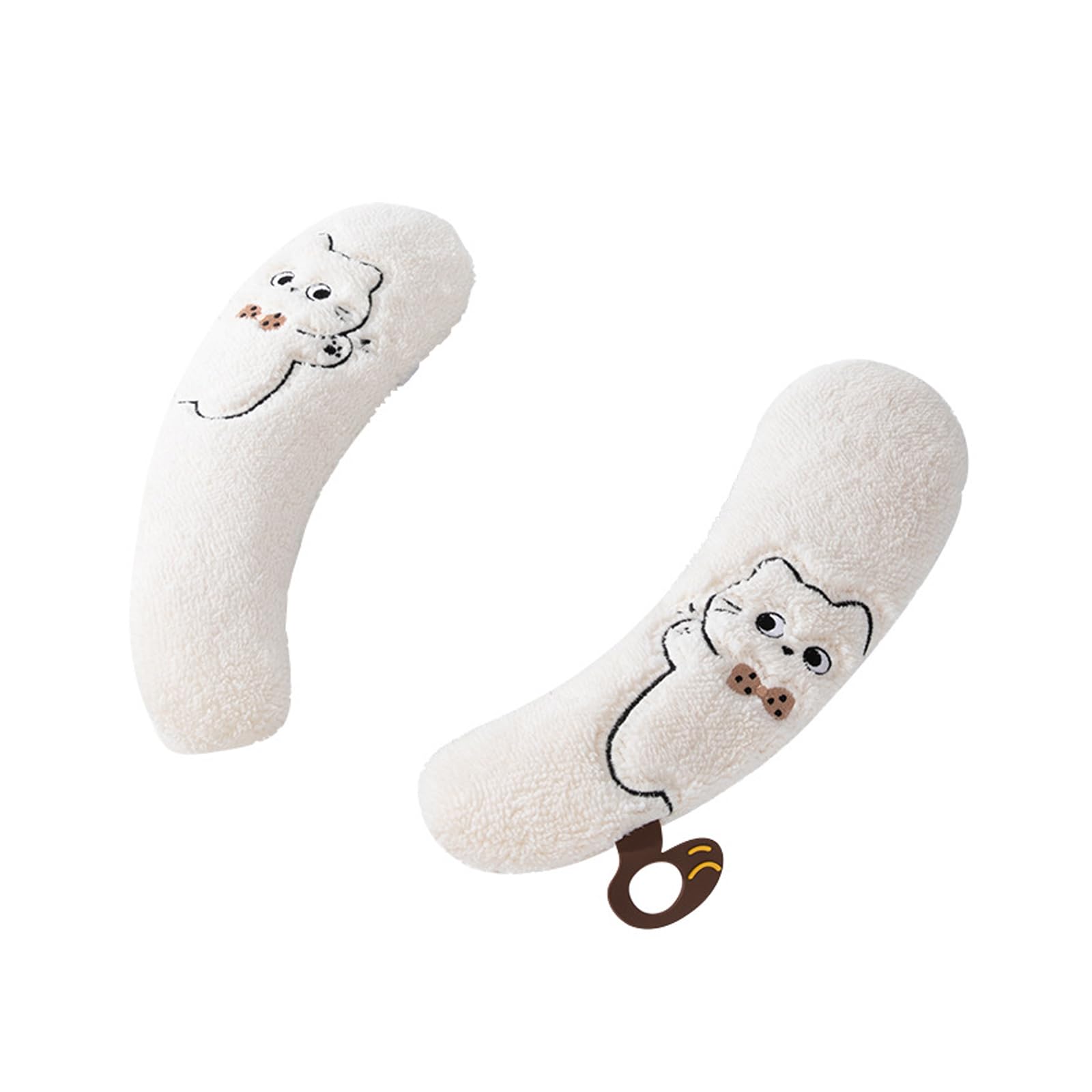 Tsophreniq Plush Toilet Seat Pad Secure Adhesive Grip Durability Winter Use Toilet Seat Cushion for Standard Toilets Washable Pad