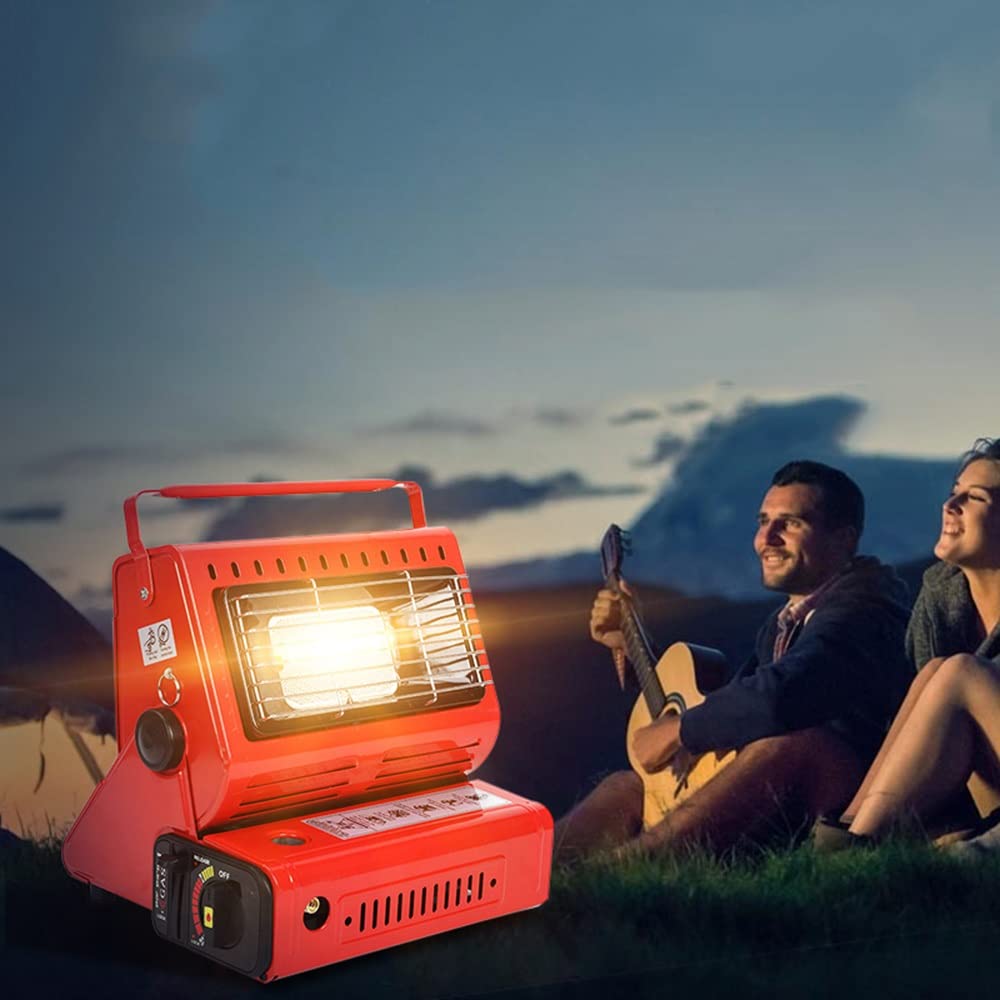 Amazon.com: HXSM Portable Camping Gas Heater, Mobile Outdoor Heaters,  Propane Heaters for Indoor Use, Butane Gas Heater, Camping Stove with Safety  Grill (Color : Red Butane Heater) : Patio, Lawn u0026 Garden