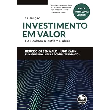 Capa do livro Investimento em valor: de Graham a Buffett e além