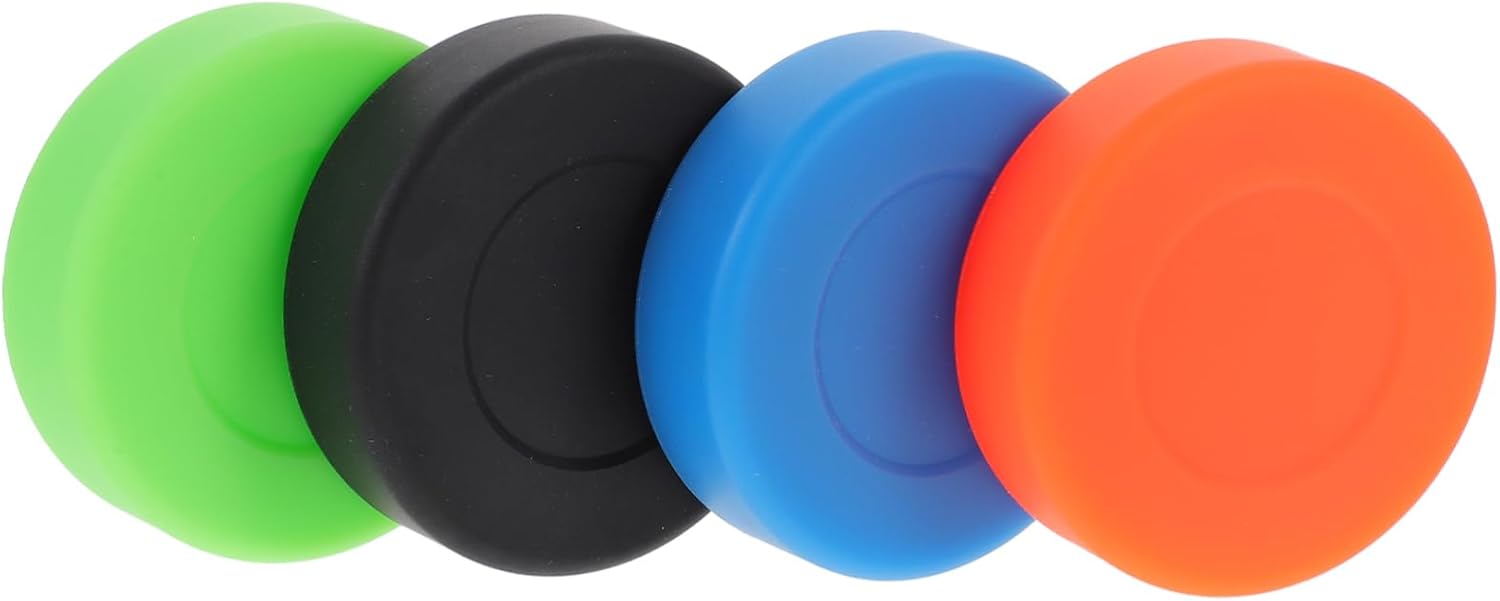 SUPVOX 4pcs Beginner Hockey Pucks Professional Ice Hockey Pucks Training Practicing Accessories