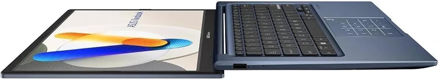 ASUS Vivobook 14" FHD Laptop, Intel Core i7-1355U CPU, 12GB RAM|512GB SSD, Windows 11, 180° Lay-Flat Hinge, Privacy Shutter & NumberPad Perfect for Student, Business & Casual Users, Portable Design