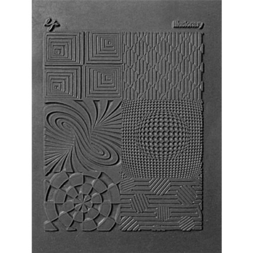 Lisa Pavelka Polymer Clay Art Supplies (Style #187) - Rubber Mold Crafting Texture