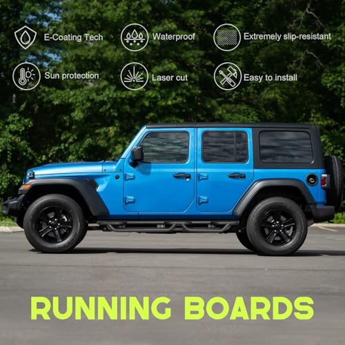 Estribos laterales Jeep Wrangler JL 2018-2025 GNG miniatura 6