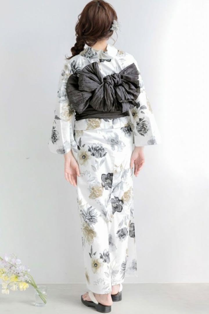 Dita 浴衣　\"水彩の京まつり\" 2025 浴衣5点セット(ゆかた・帯・下駄・着付けマニュアル