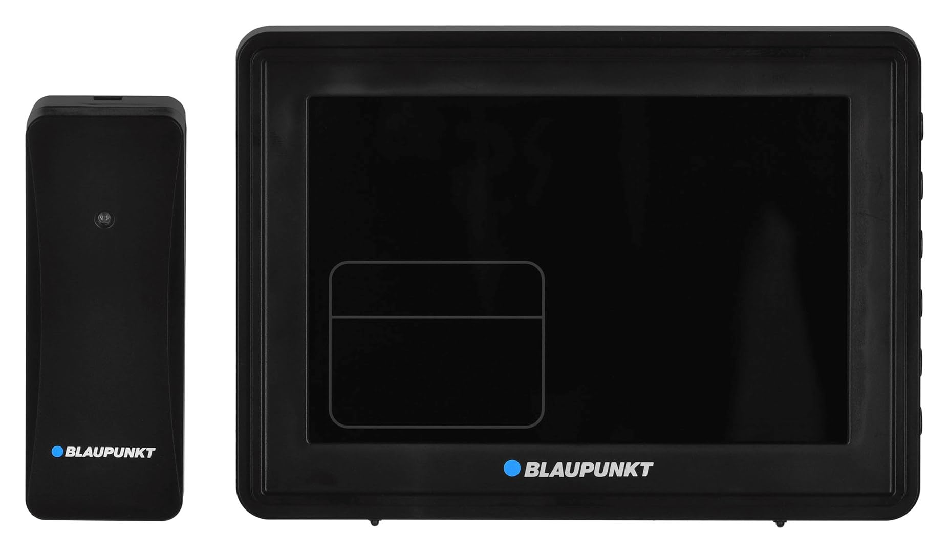 Blaupunkt WS30BK Wetterstation Digital Farbdisplay Funkwetterstation DCF-Funkuhr Multifunktionale Wetterstation Thermometer Hygrometer Innen und Außen LCD-Display mit Wettervorhersage