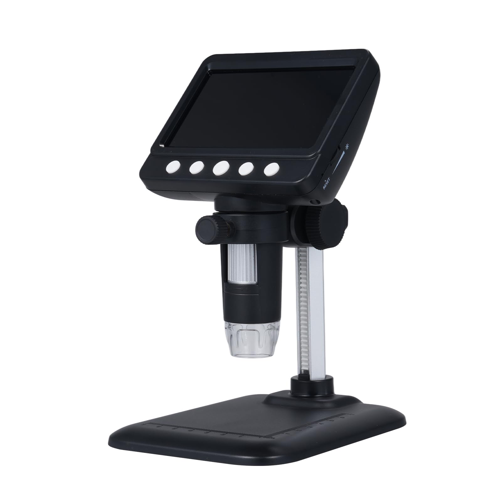 Aoresac Microscopio digitale con schermo IPS HD, ingrandimento 1000x per ispezione, lente d'ingrandimento USB (369)