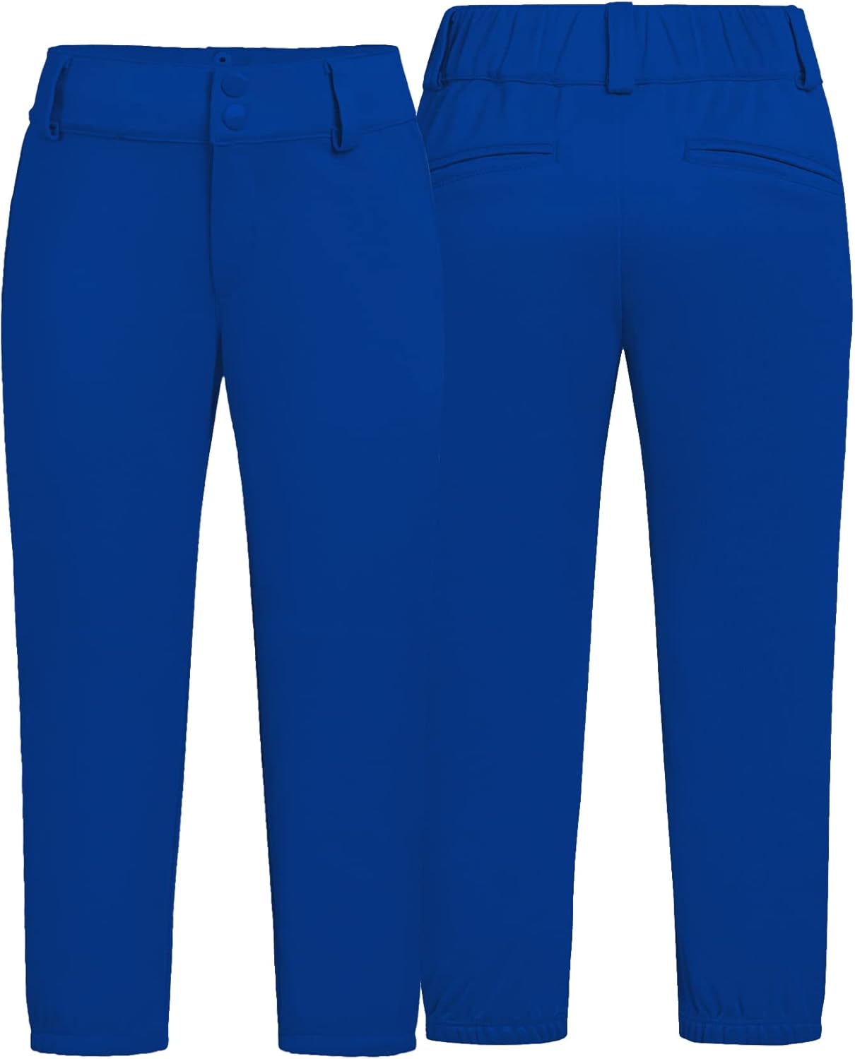 QBK 2T-13Years Girls' Softball Pants Kids' Youth Boys' Baseball Practice Pant Toddler tee Ball Pants - Image 3