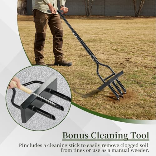 Aerador manual para césped VINGLI 43 pulgadas miniatura 6
