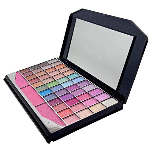 Image of TYA 590 Makeup Kit With 48 Eyeshadow 4 Compact (2 Matt) (2 Shimmer) 3 blush 6 LIPISTICK With Brushes