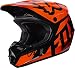 Fox Racing Race Youth/Kids V1 Motocross Motorcycle Helmet - Orange / Large
