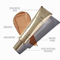 Vista 3 de Westmore Beauty Instantly Flawless Foundation - Base líquida de cobertura completa de 1.2 onzas Deep