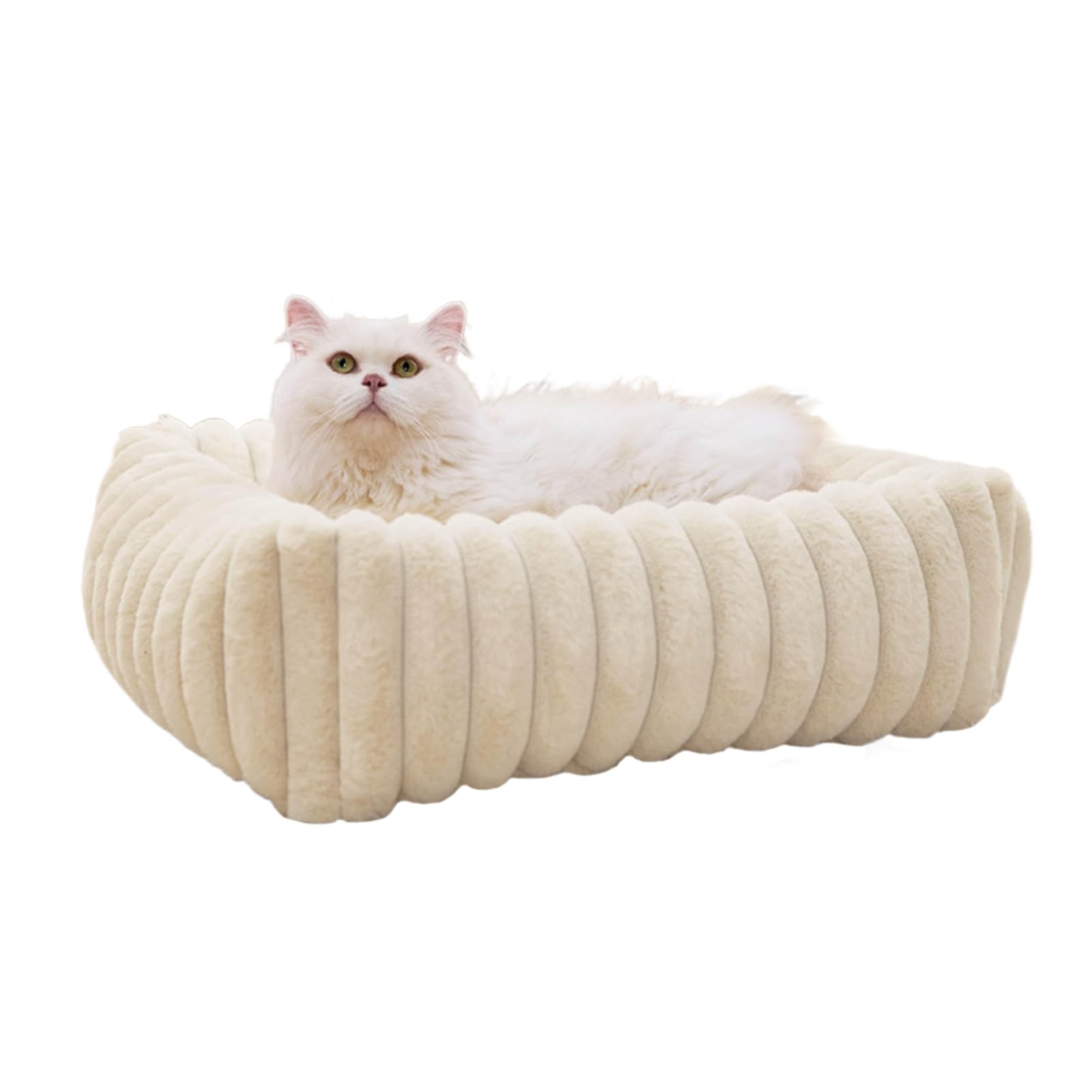 Sofá Cama para Gatos Sofá Mascota Cojín Mascota Colchoneta Cachorro | Cama Exterior Lavable Y Extraíble Para Gatos Casas Mascotas s Patio Hogar Apartamento Balcón Salón Dormitorio V