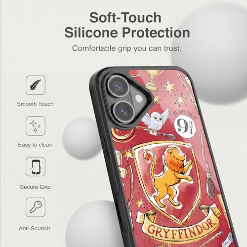Coque Harry Potter Gryffindor antichoc Head Case Designs pour iPhone 17 - 5
