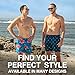 Kanu Surf Monaco Mens Swim Trunks Quick-Dry Mens Bathing Suit Swim Shorts (Regular & Extended Sizes)