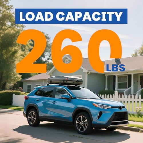 260lbs Roof Rack Cross Bars Compatible with Toyota Corolla Cross 2022-2026 Aluminum Crossbars Black Anty-Sheft Metal Lock Luggage Carrier Kayak Rooftop Cargo bar by Aceavy - Image 4