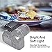 Mini Camera Flash Light, Portable On Camera Hot Shoe Mount Slave Flash with Auto Pre Flash Sensor, Optical Flash Slave Flashlight Universal for DSLR Cameras