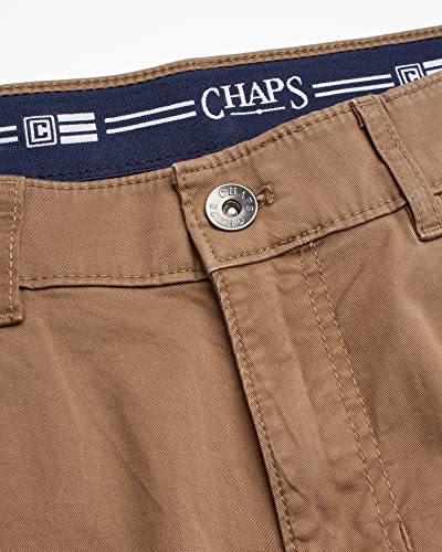 Chaps Men's Pants - Casual Slim Fit Cotton Stretch 5 Pocket Modern Chino Dress Pants - Work Pants for Men4
