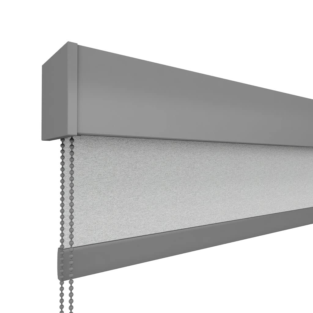 OR Tende - Tenda a Rullo Oscurante PROJECTOR motorizzato su misura 50x250 cm avvolgibile Personalizzabile da soffitto e da parete Made in Italy