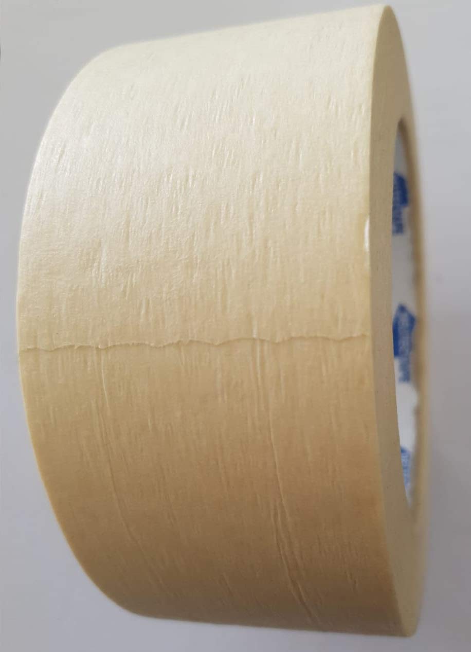 36 ROTOLI 50mm x 50Mt MASKING CARTA GOMMATA NASTRO ADESIVO PER MASCHERATURA IMBIANCATURA IMBALLAGGIO (36 ROTOLI)