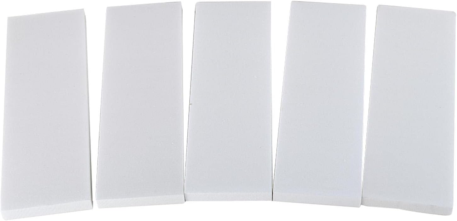 Generic 5X High Density White Foam Slab DIY Model Material Diorama Base 295x100x30mm