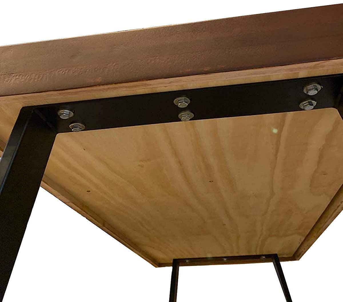 jxgzyy Trapezoid Metal Table Legs Industrial Table Legs Heavy Duty