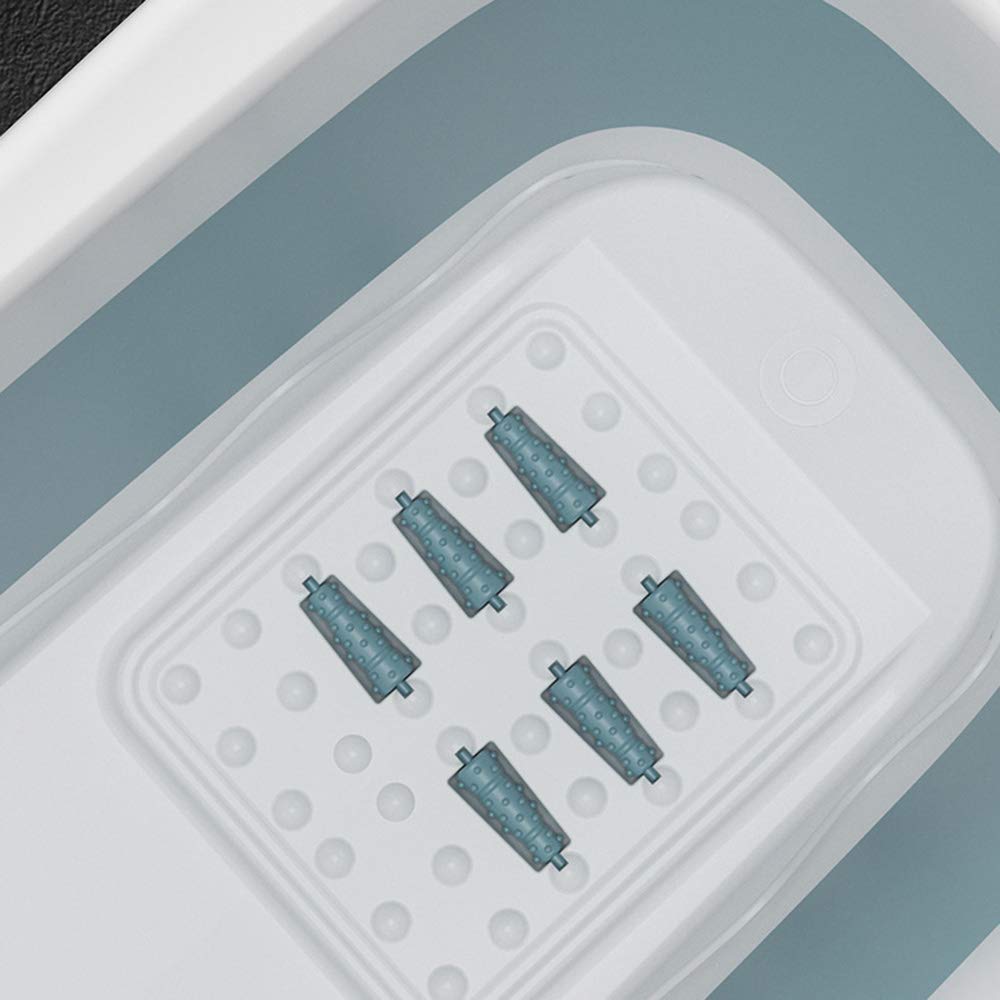 Foldable Bathtub Adult Portable Bathtub for Shower, Freestanding Bath Tubs for Adults, Household Bathtub - Non-Slip Plastic SPA Bathing Barrel