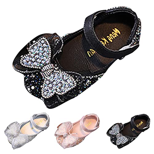 Boot 7 Summer Girls Dance Shoes Princess Dress Performance Shoes Pearl Sequin Ribbon Bow Light Solid Color Elegant and2